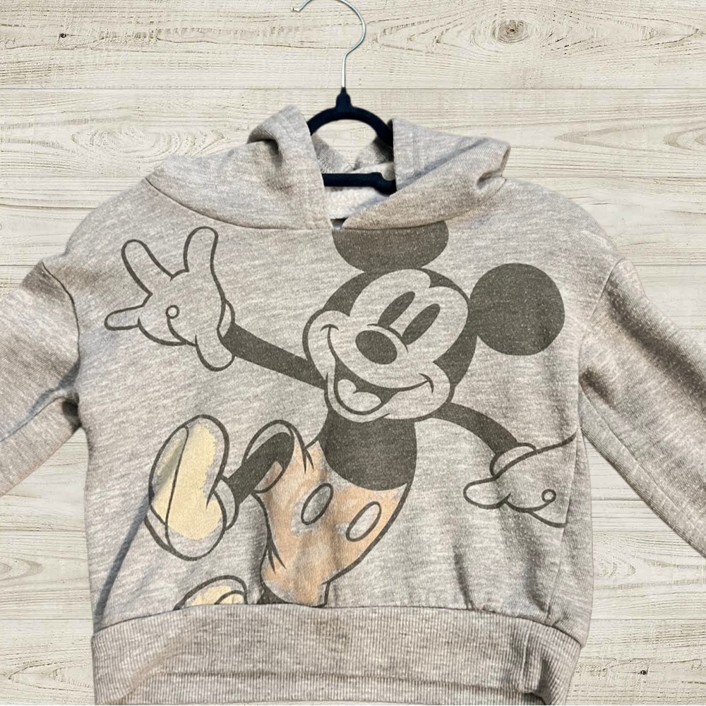 Disney Mickey Mouse Kids Hoodie - Heather Gray